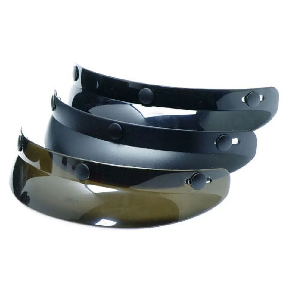 Echo 3-Snap Shorty Replacement Helmet Visor Smoke - MGW-4195
