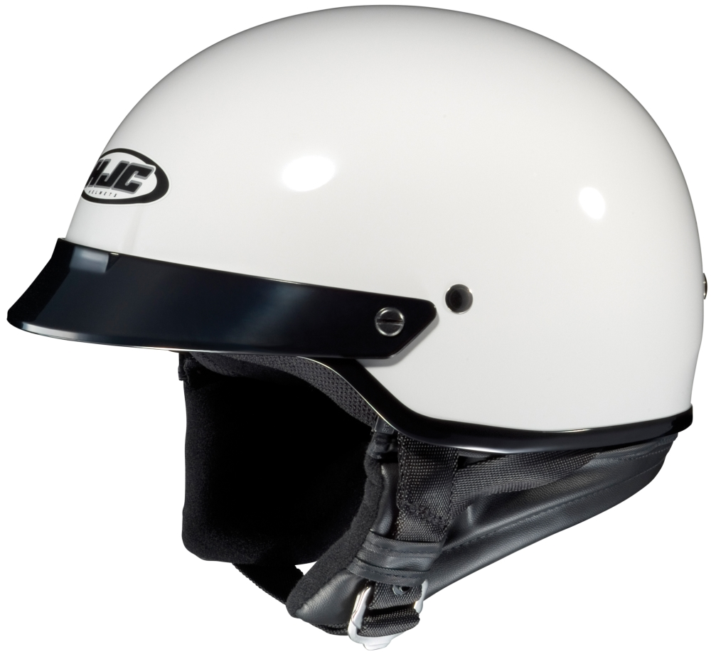 HJC CS-2N Solid Gloss White Helmet size Small - MGW-6678 HJC Helmets