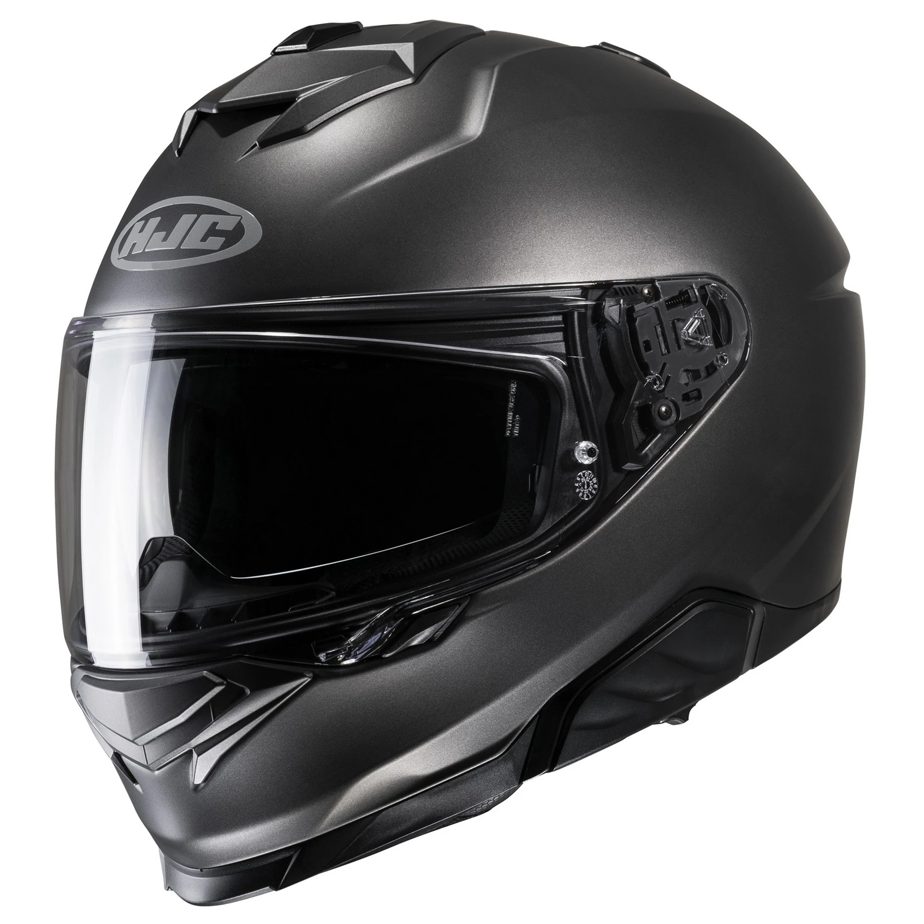 HJC i71 Solid Helmet Semi Flat Titanium (Large. Gray Semi Flat Titanium) Xl HJC Helmets