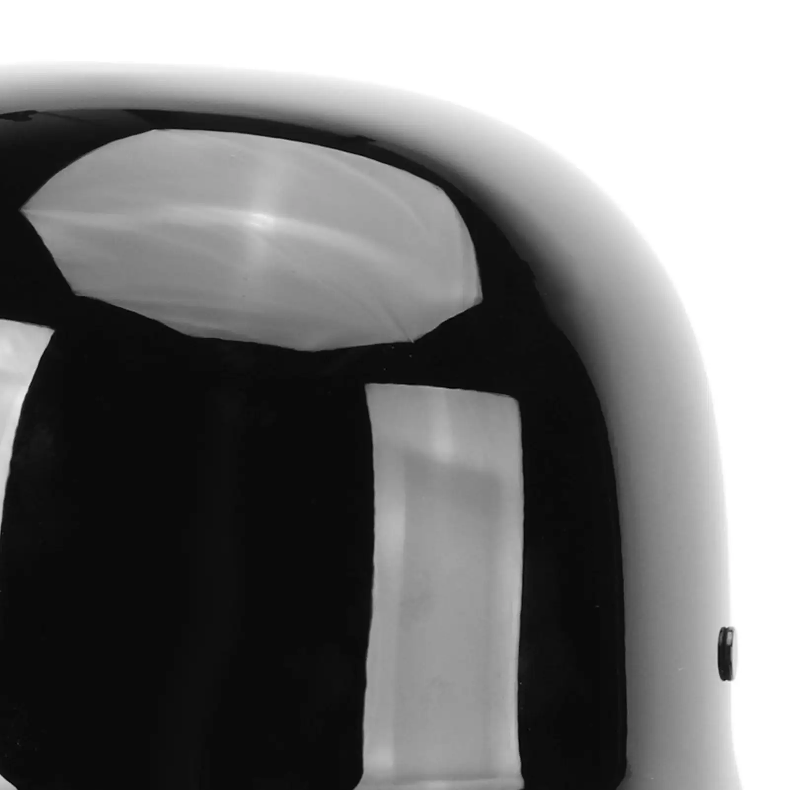 Outdoor Riding Half Helmet Motorcycle Unisex Helmet Sports Skull Helmet Reflective Strips Men Women Kids Glossy Black L li...