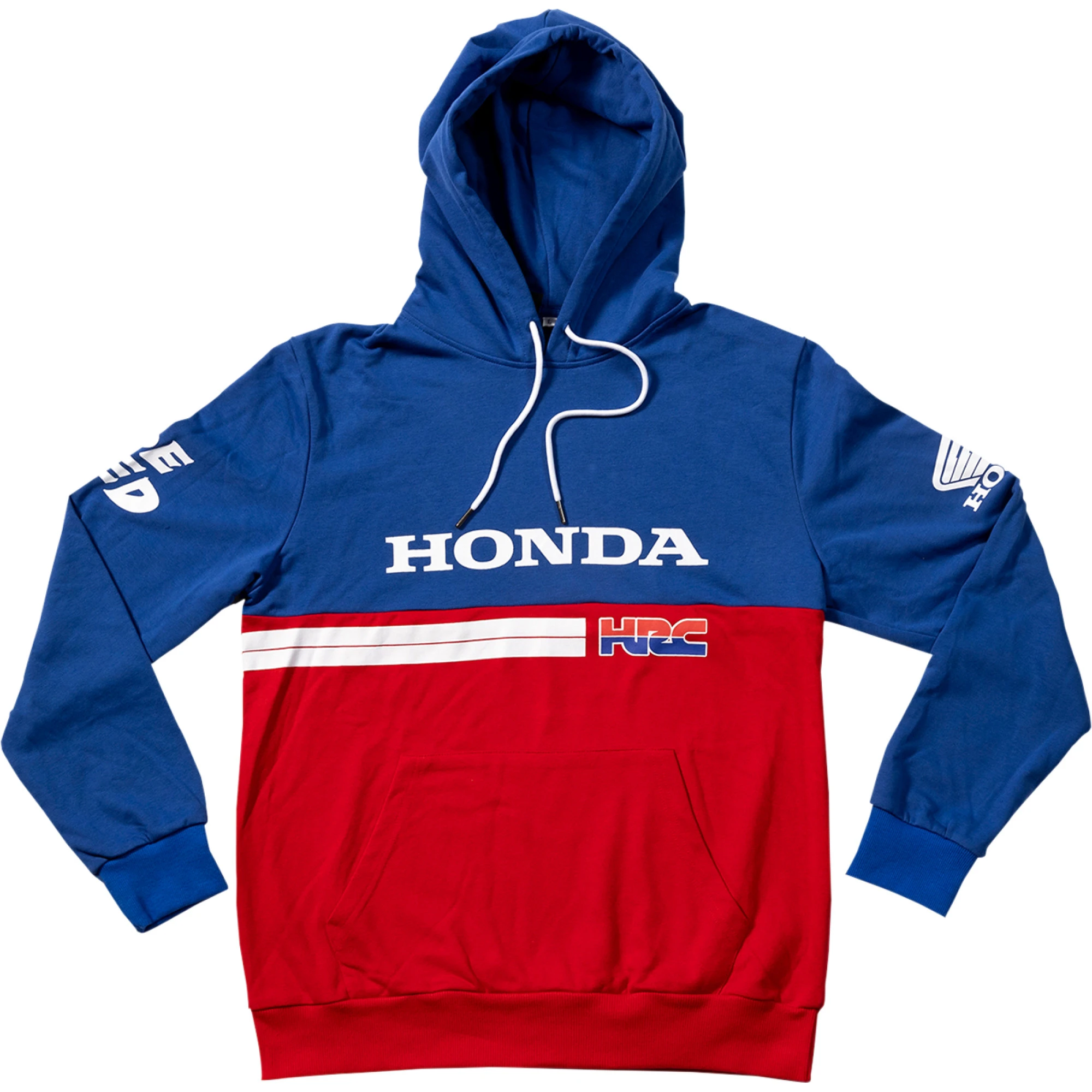 D'Cor Visuals Honda HRC Mens Pullover Hoody Navy/Red LG - MGW-11173 L