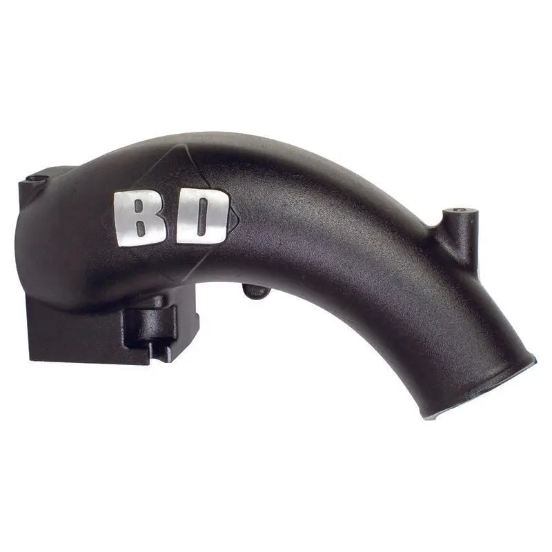 BD Diesel X-Flow Power Intake Elbow Black Dodge 1998-2002 5.9L 24-valve