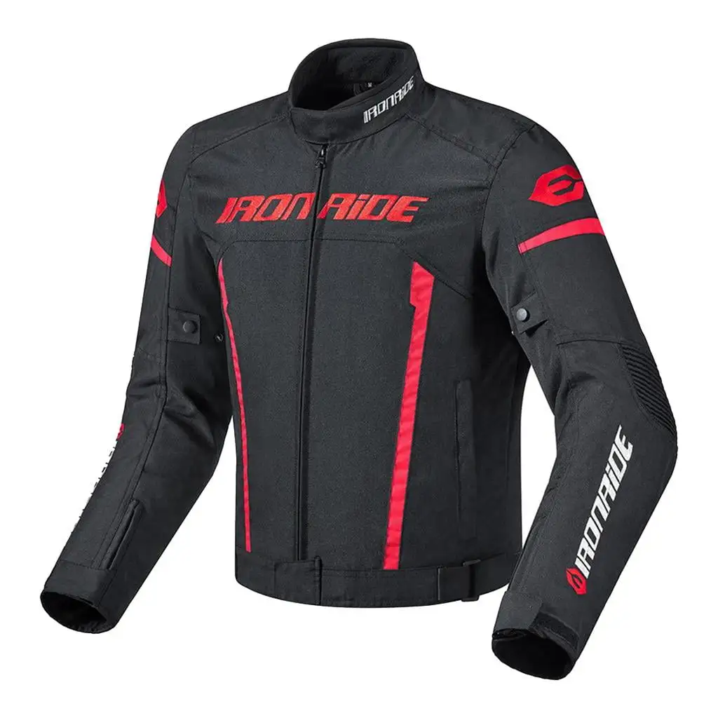 Adventure Or Touring Motorcycle Jacket Men Motorcycle Racing Coat. Waterproof - Black. L L L Colaxi