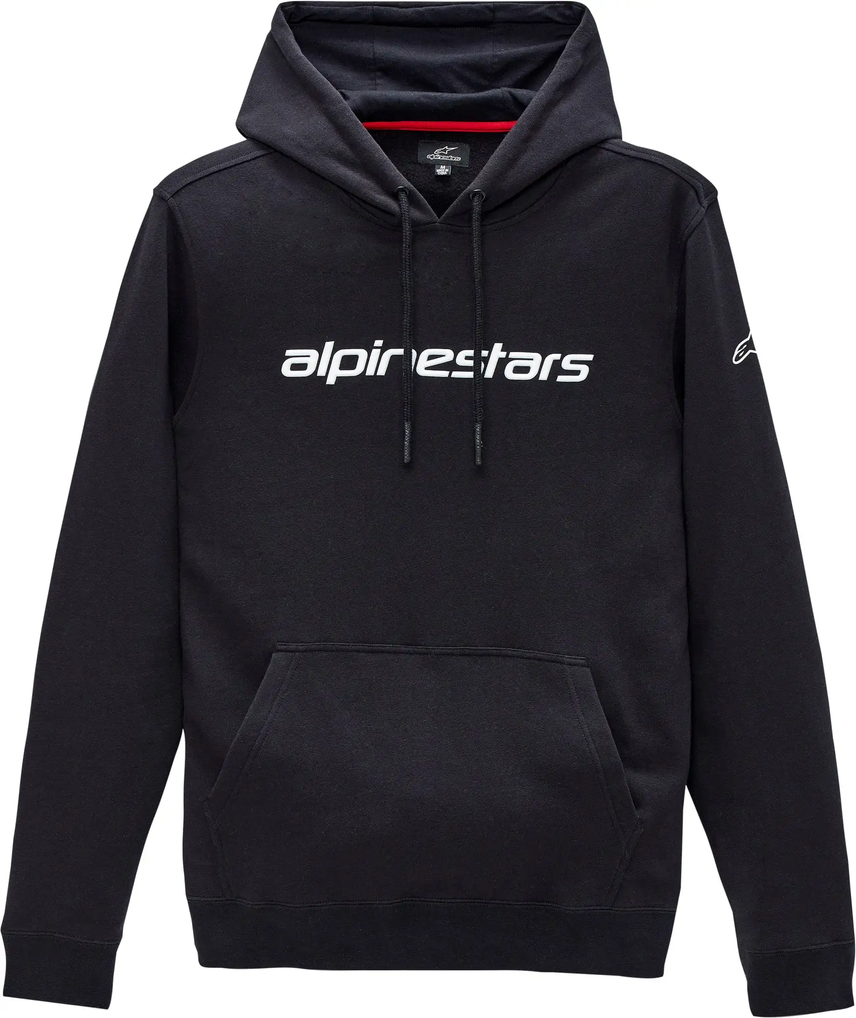 Alpinestars Linear Mens Pullover Hoody Black XL - MGW-14331 Xl
