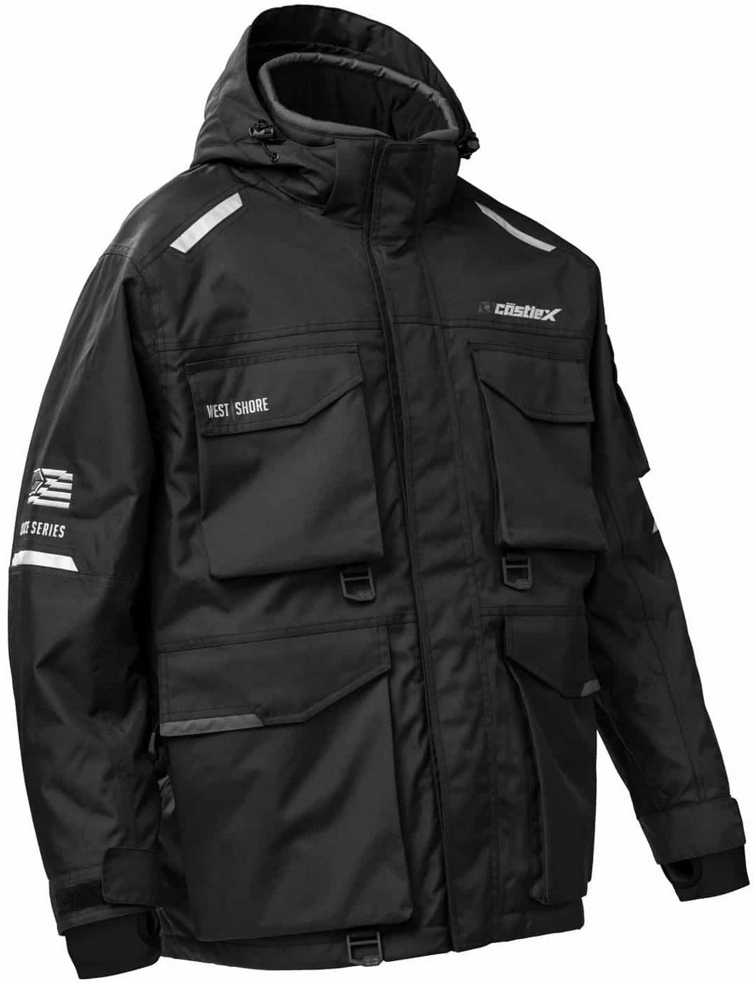 Castle X West Shore Mens Winter Jacket Black SM - MGW-17831 2xl