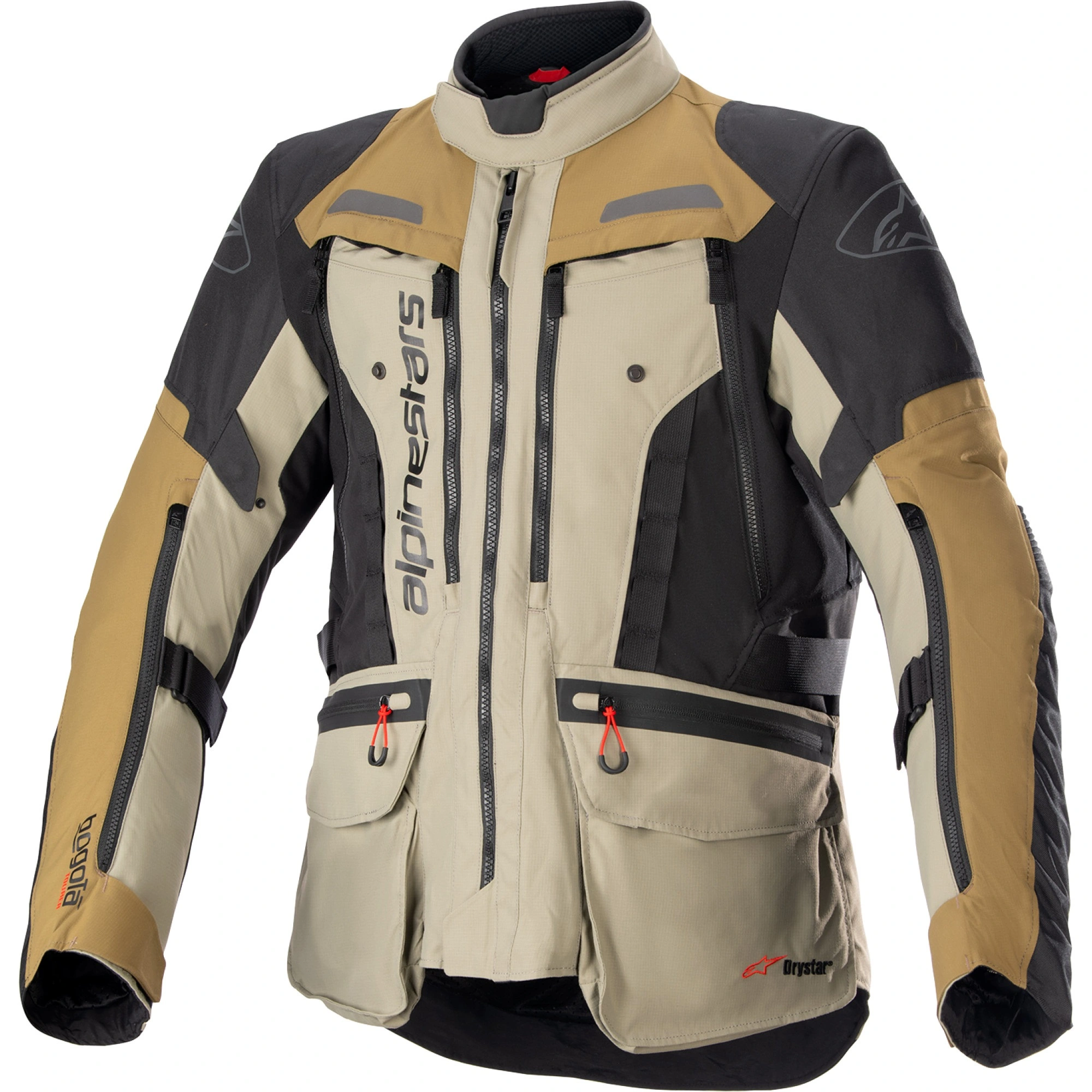 Alpinestars Bogota Pro Mens Drystar Motorcycle Jacket Military Olive XXL 3xl