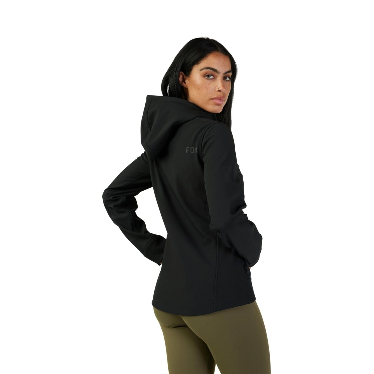 Fox Racing Women's Pit Softshell Jacket BLACK - MGW-20250 Xs