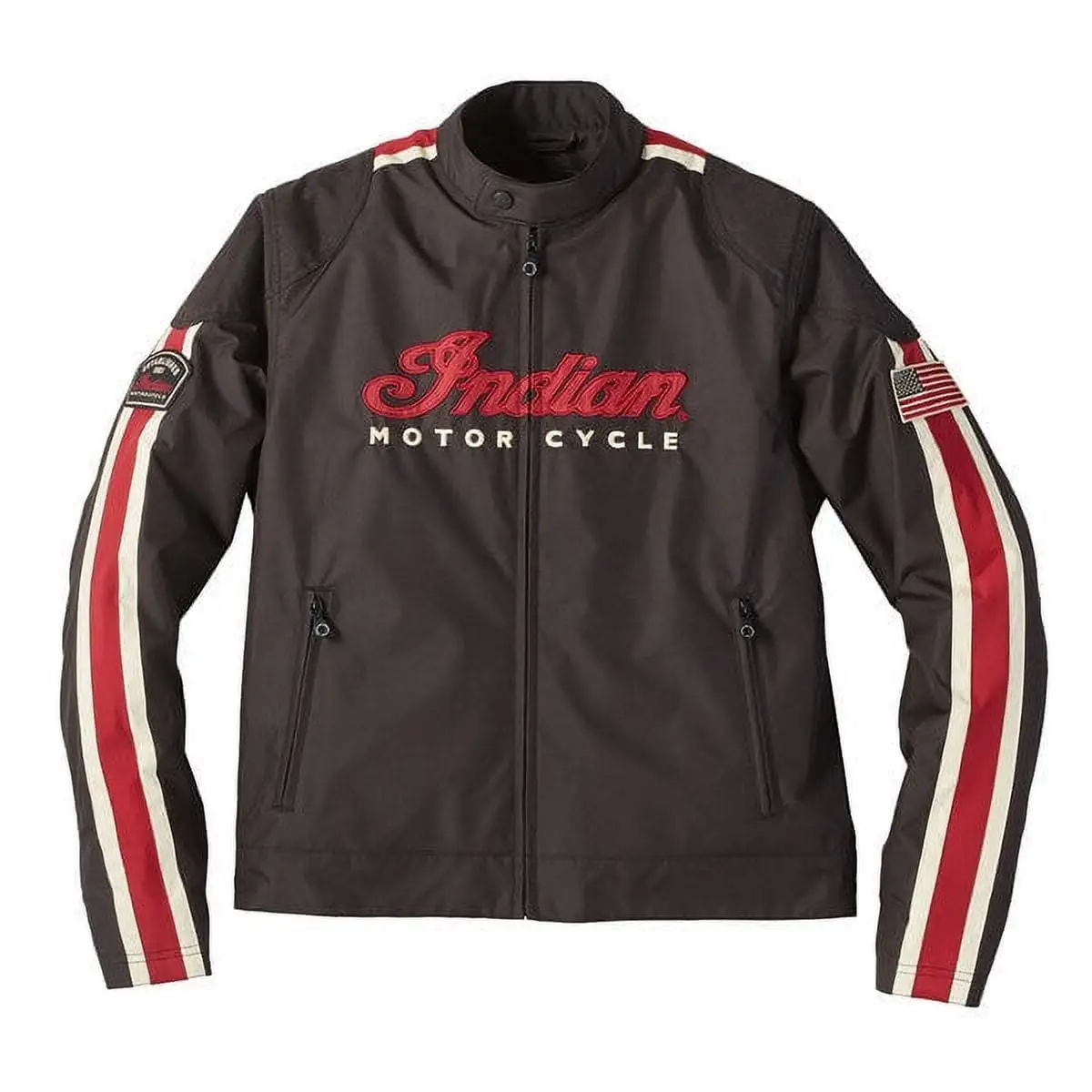 Indian Motorcycle Men's Textile 1901 V2 Jacket. Black | 2860957