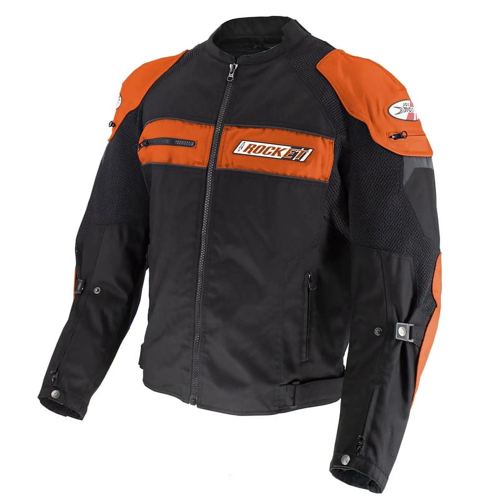 Joe Rocket Men's Dayride Jacket (Orange/Black. LG) - MGW-13313 L