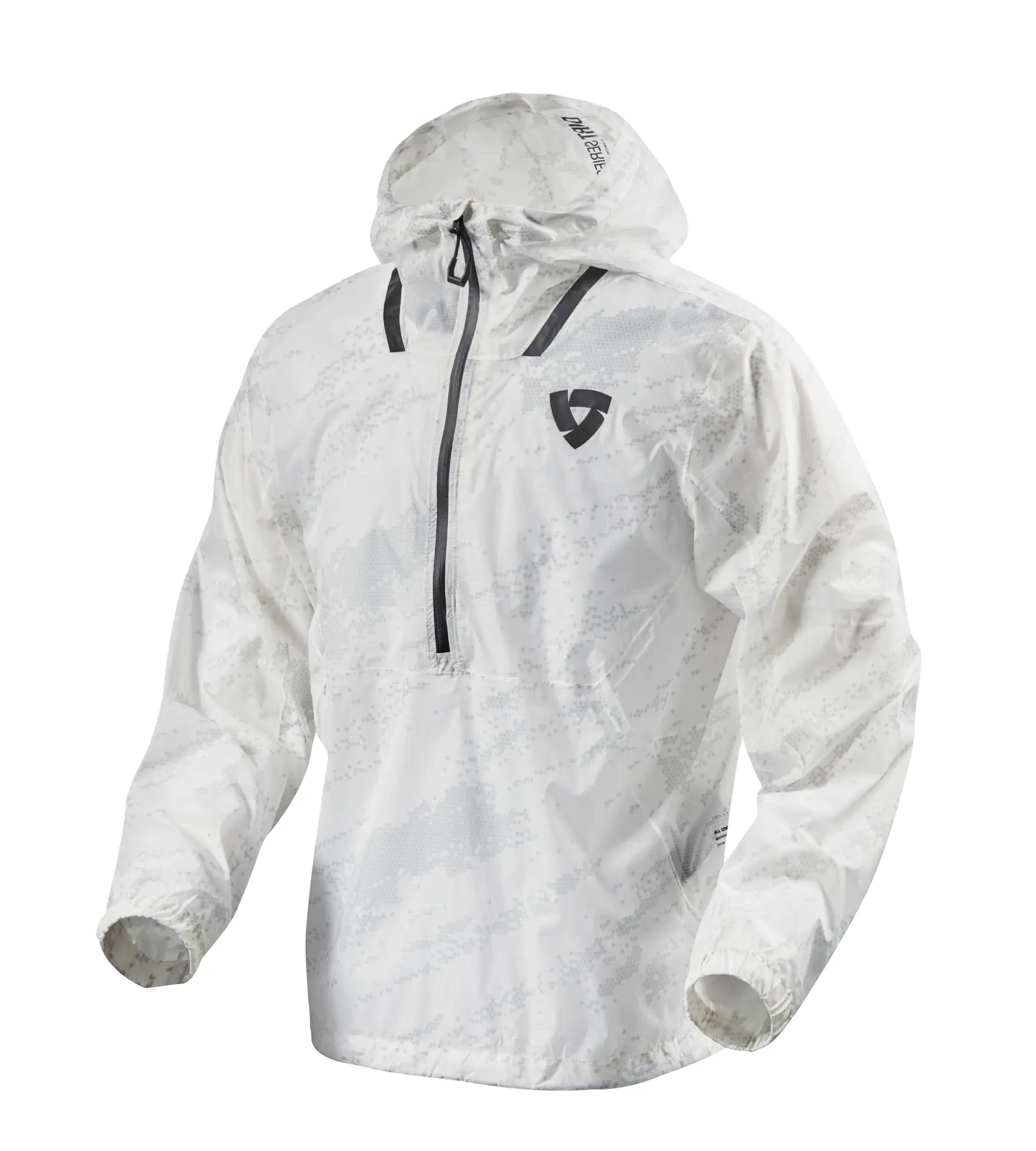 Rev'It Barrier Mens Rain Jacket Mid Gray XL - MGW-10644 3xl