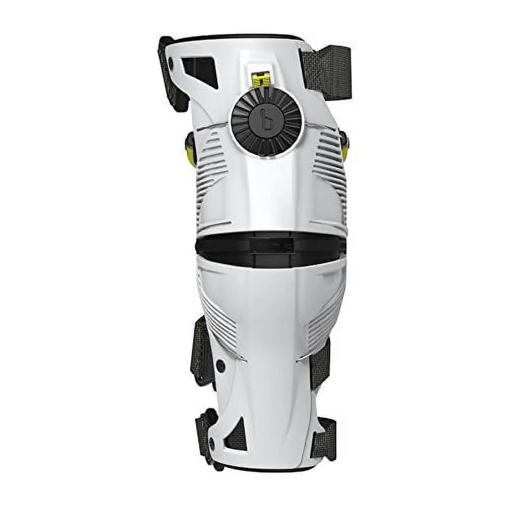 Mobius X8 Knee Braces White/Acid Yellow LG - MGW-6150