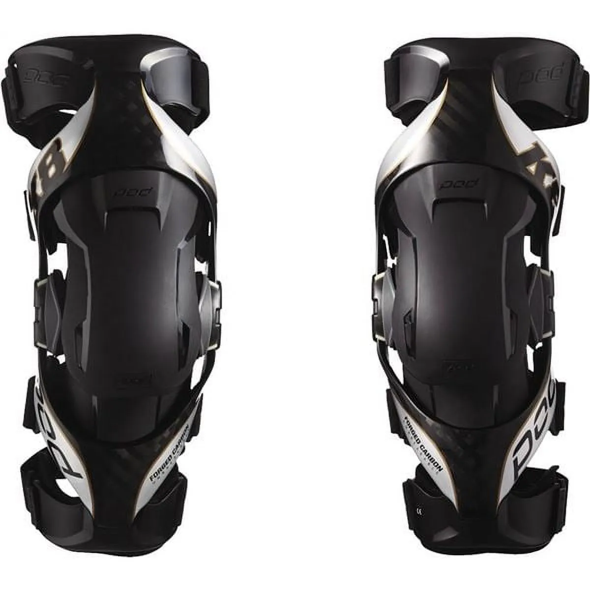 Pod K8013-169-MD K8 2.0 Knee Brace Pr Carbon/Copper Md - MGW-28211 S