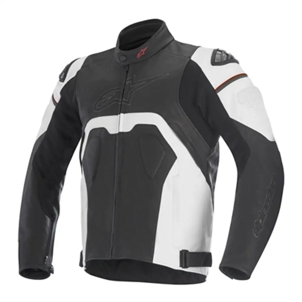 Alpinestars Core Air Mens Leather Jacket Black/White 58 EUR 58