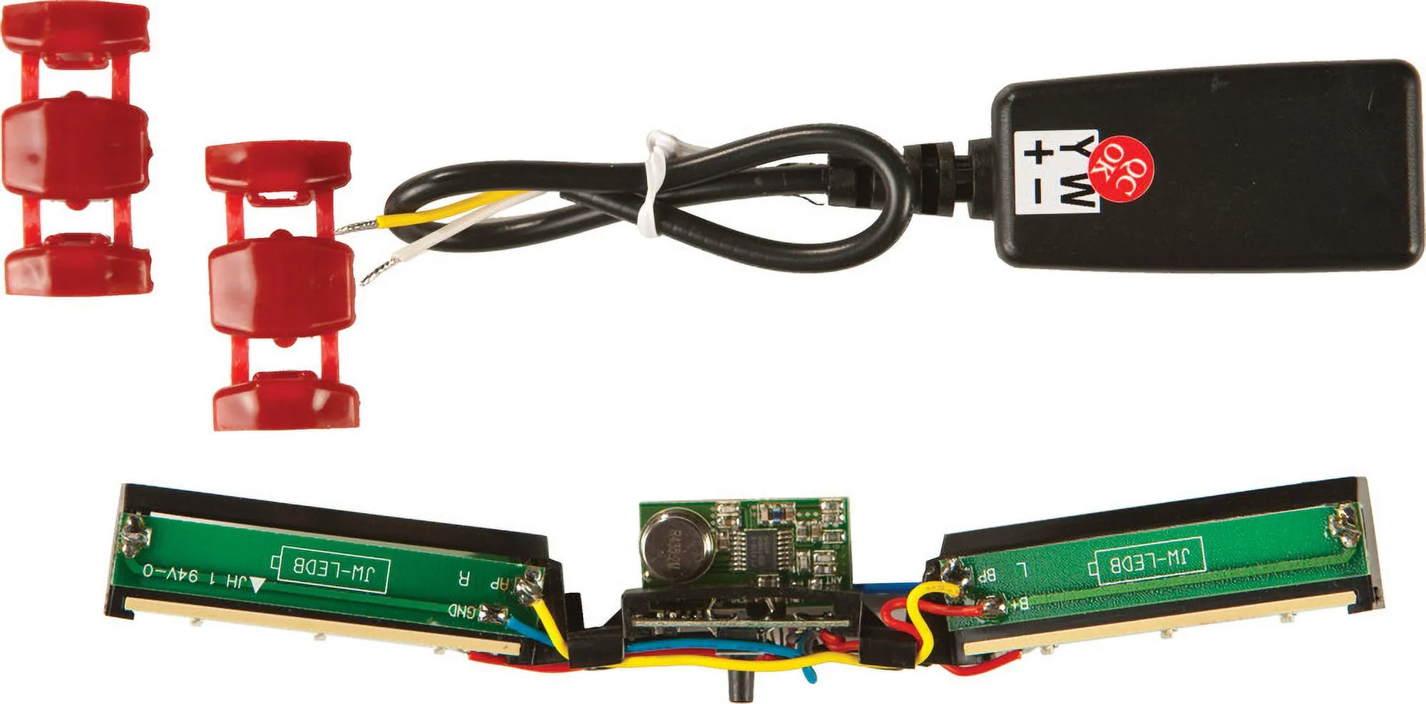 GMAX GM-68/GM-27 Helmet LED Brake Light Kit Black - MGW-24773