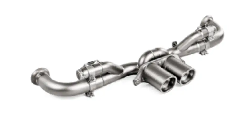 Akrapovic Link Pipe Set 2018 Porsche 911 GT3 991.2 Titanium Exhaust System