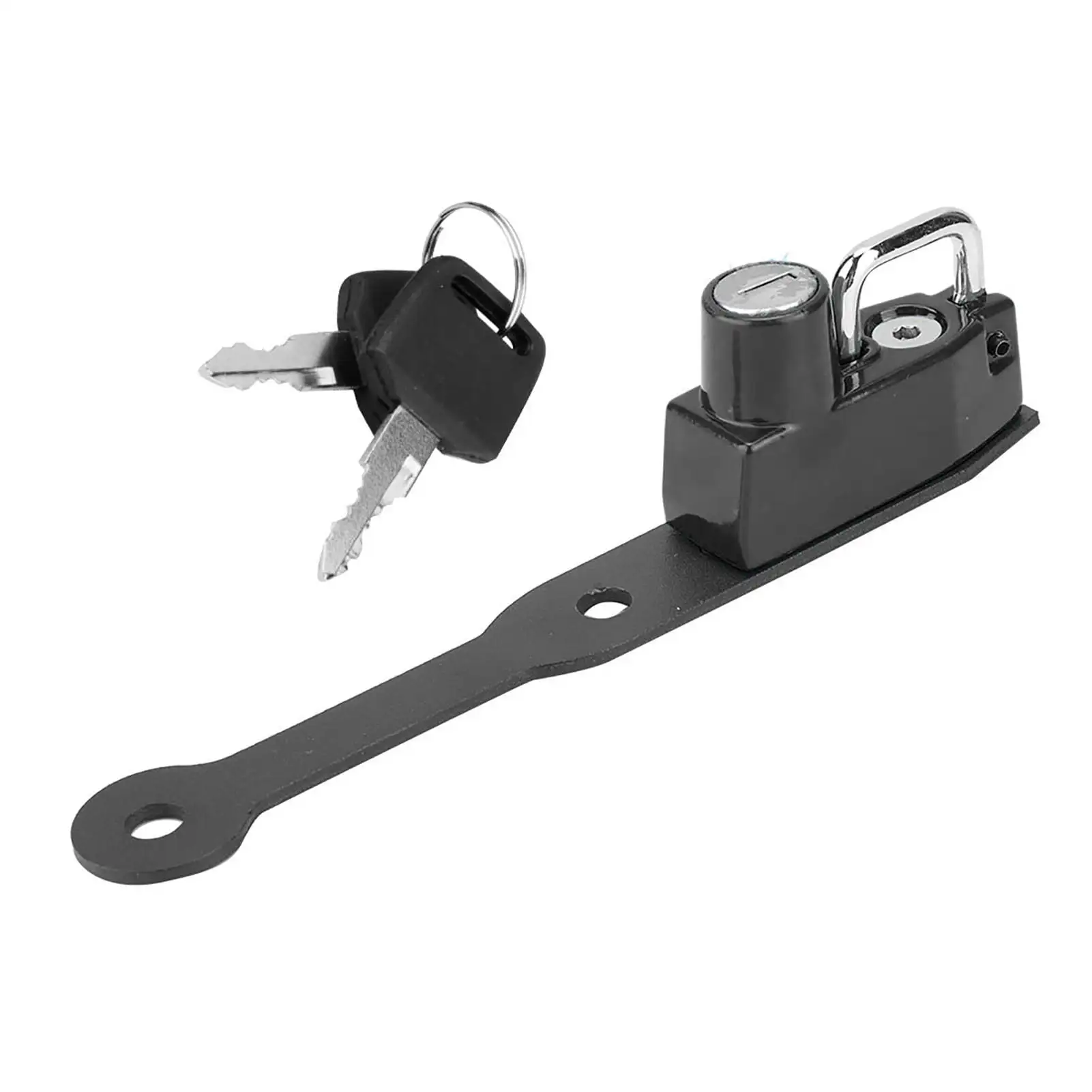 Anti-Theft Helmet Lock Left Side Motorcycle - Fits CBR400R. CBR500R. CB500F (Black) SHAR