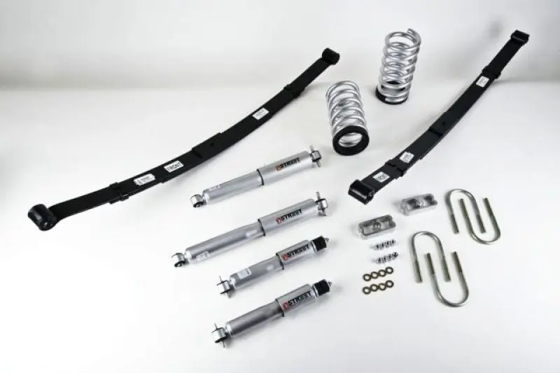Belltech 2-4 Inch Lowering Kit Performance Shocks 82-93 Chevy S10