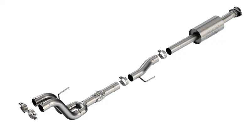 Borla ATAK 3in Mid-Section Exhaust 21-23 Ford Tremor 3.5L V6 AT 4WD 4DR CC SB