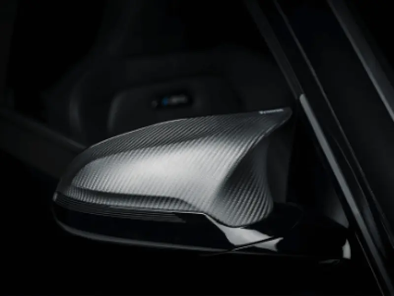 Akrapovic 2014+ BMW M3 F80 Matte Carbon Fiber Mirror Cap Set