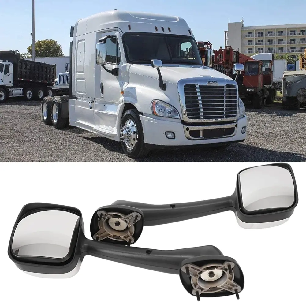Freightliner Cascadia 2008 2016 Hood Mirrors Chrome LH RH Side Pair aostirmotorebike