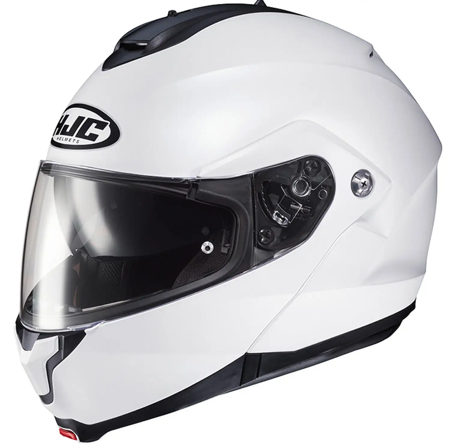 HJC C91 Modular Motorcycle Helmet Semi Flat Pearl White XL 3xl HJC Helmets