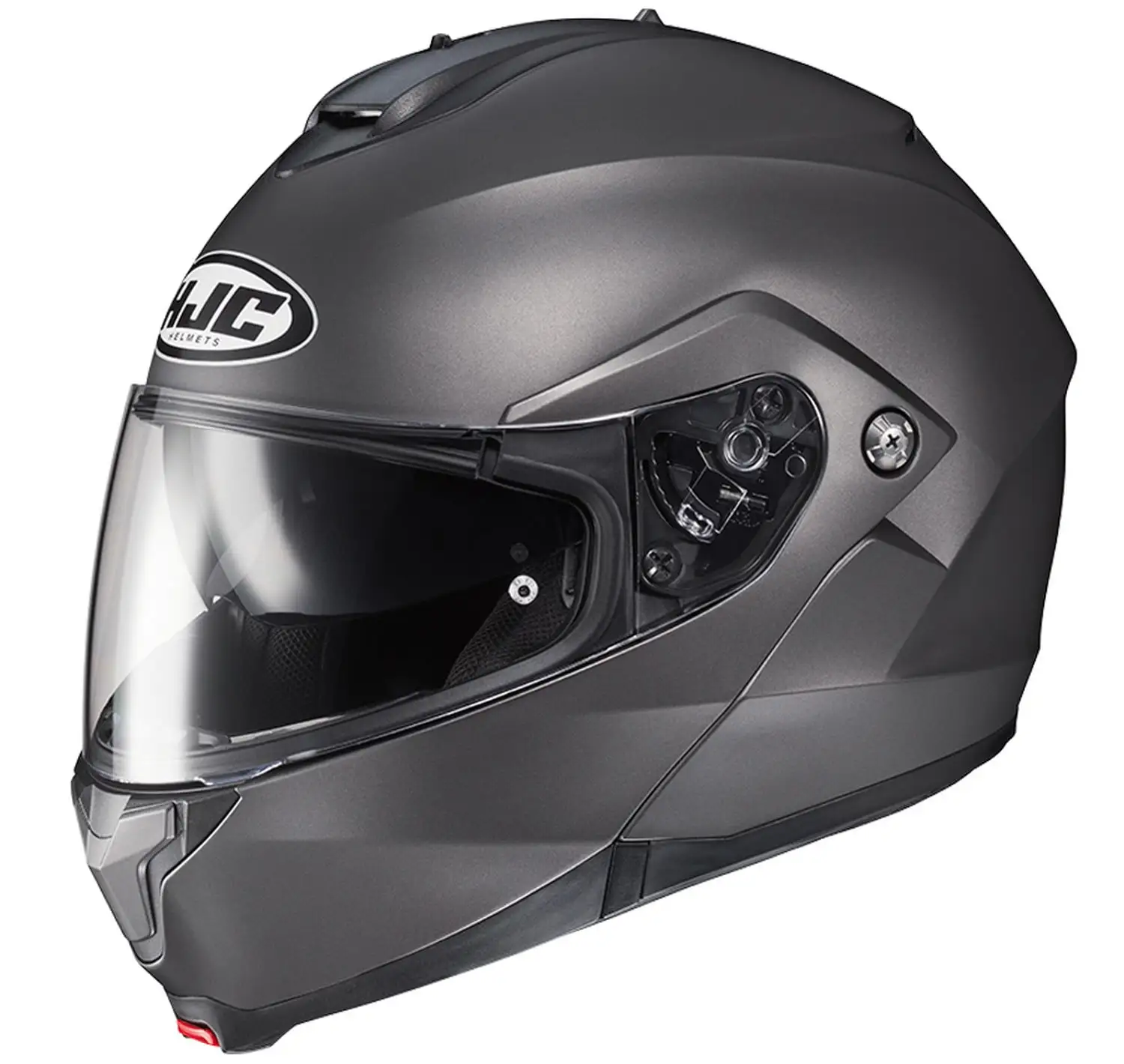 HJC C91 Modular Motorcycle Helmet Semi Flat Titanium LG - MGW-19991 L HJC Helmets
