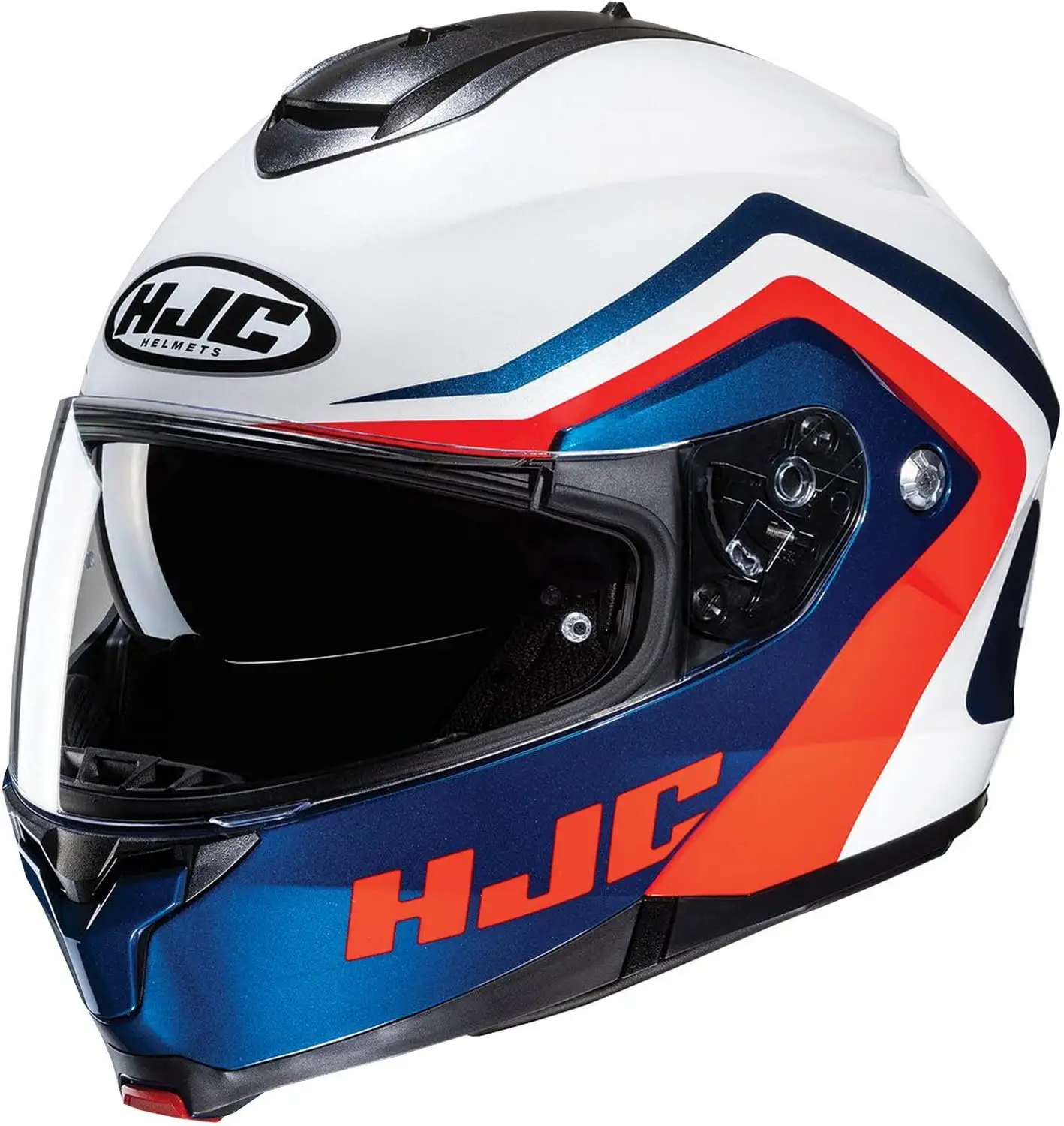 HJC C91 Nepos Modular Motorcycle Helmet Blue/Red LG - MGW-21296 3xl HJC Helmets