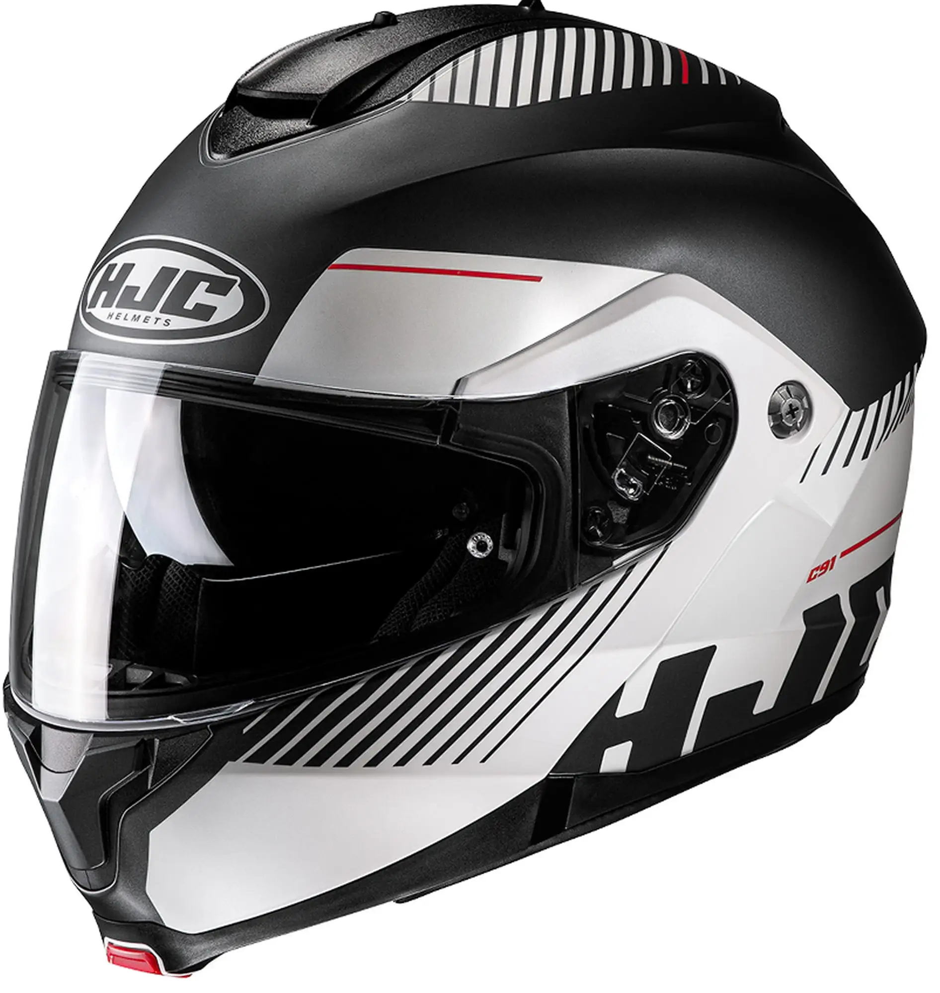 HJC C91 Prod Modular Motorcycle Helmet Gray 3XL - MGW-25730 S HJC Helmets