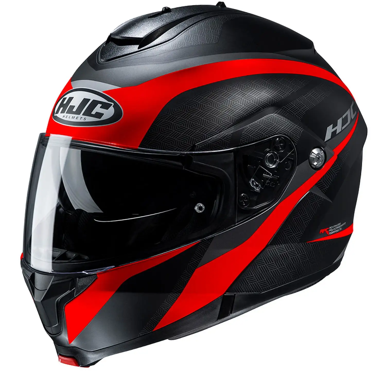 HJC C91 Taly Modular Motorcycle Helmet Red/Black MD - MGW-21301 3x HJC Helmets