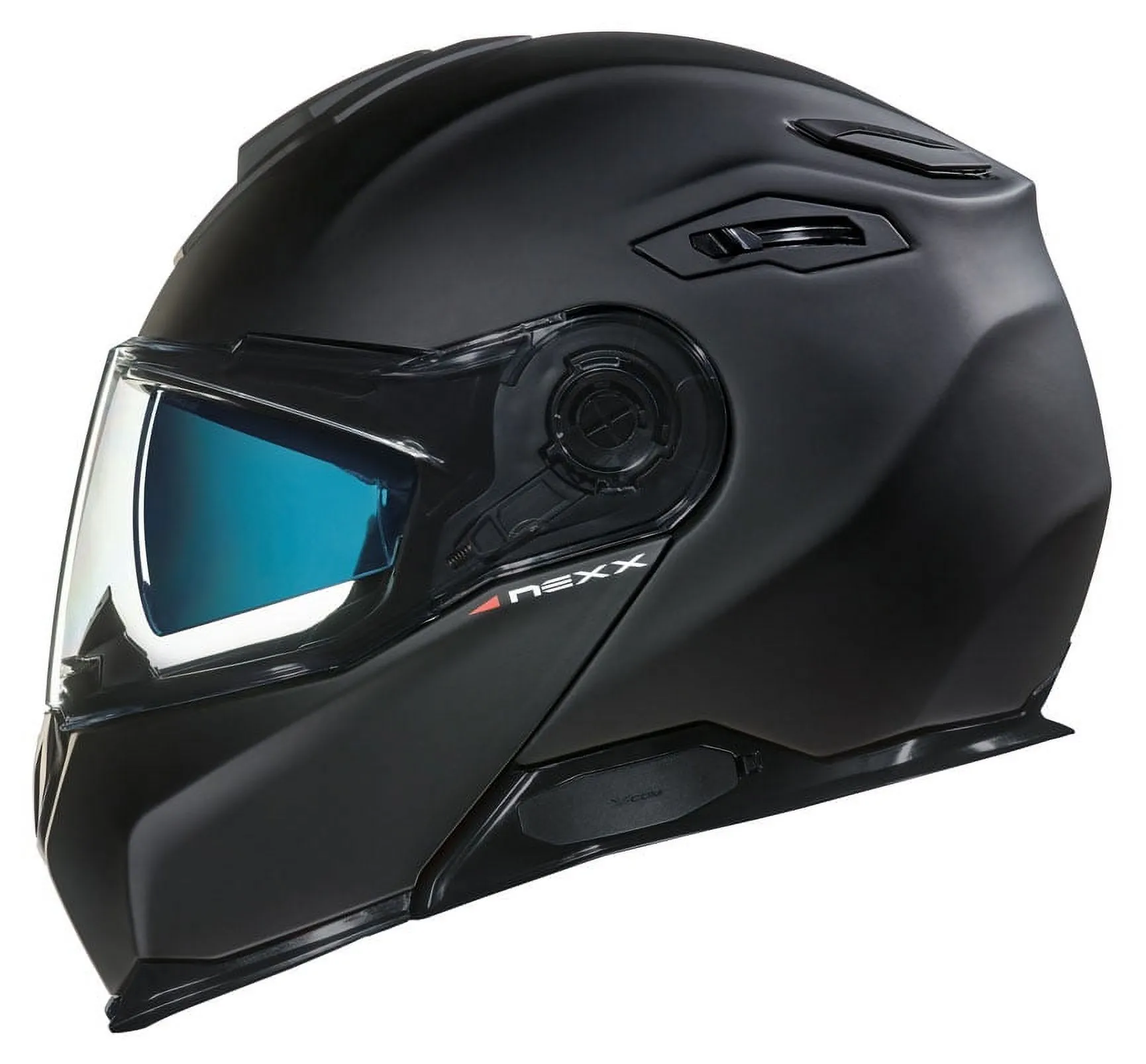 Nexx X.Vilitur Plain Modular Motorcycle Helmet Matte Black SM Xs
