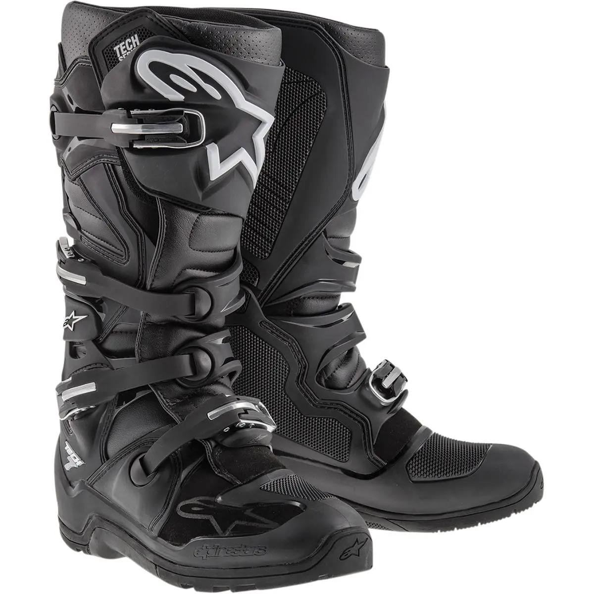 Alpinestars Tech 7 Enduro Boots (9. Black) - MGW-7544