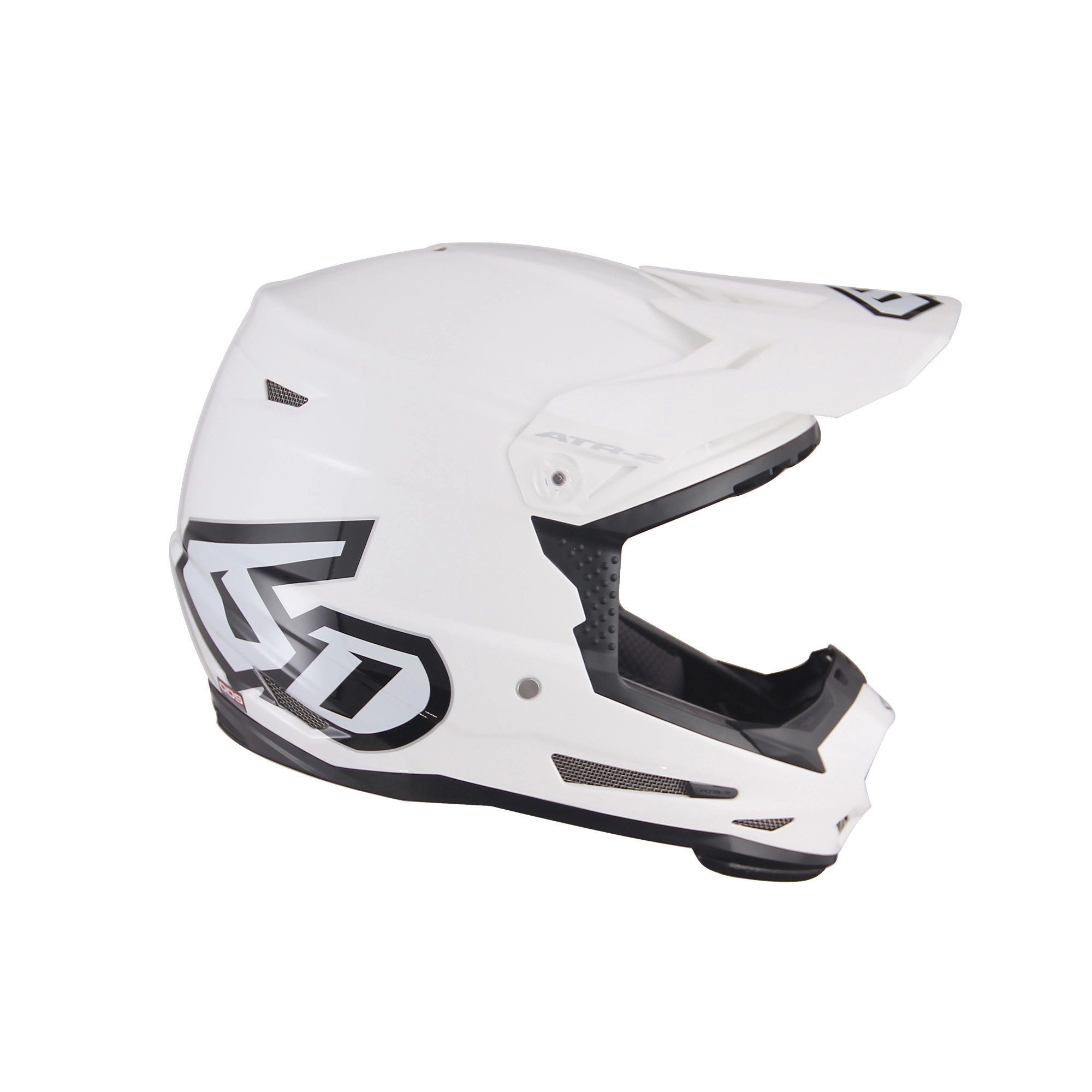 6D ATR-2 Helmet - Solid - Gloss White - 2XL - MGW-29928 2xl