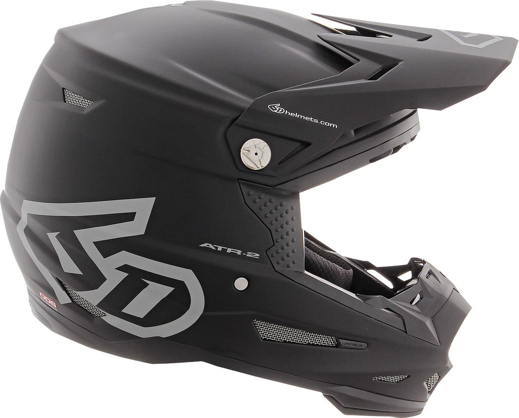 6D ATR-2 Solid MX Offroad Helmet Matte Black MD - MGW-29589 S