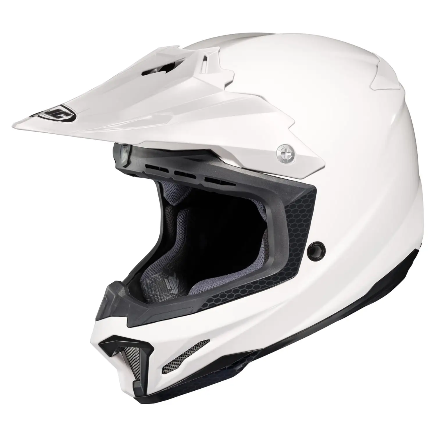 HJC CL-X7 Solid MX Offroad Helmet White 4XL - MGW-14729 3xl HJC Helmets