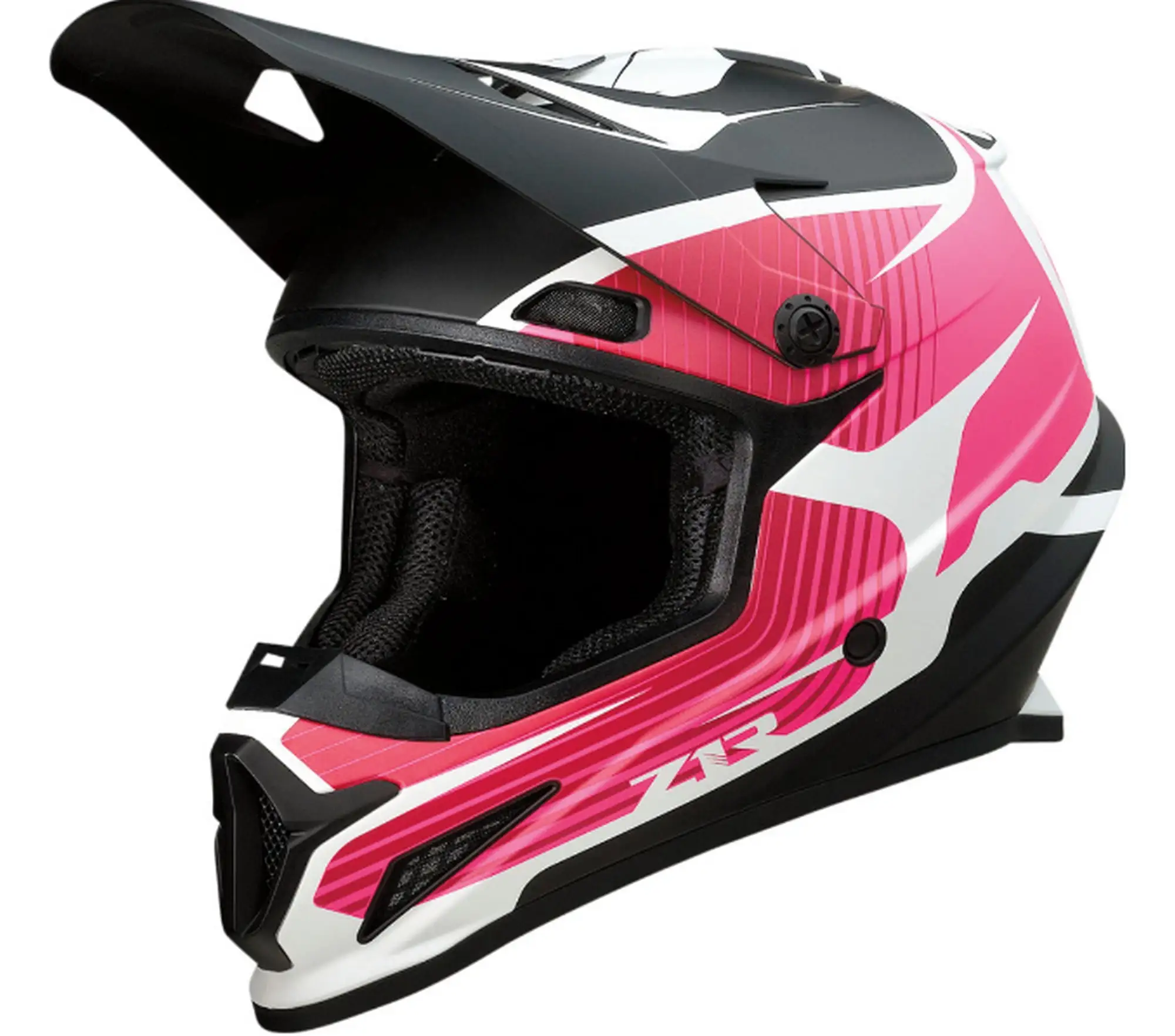 Z1R Rise Flame MX Offroad Helmet Pink XL - MGW-28351 3xl