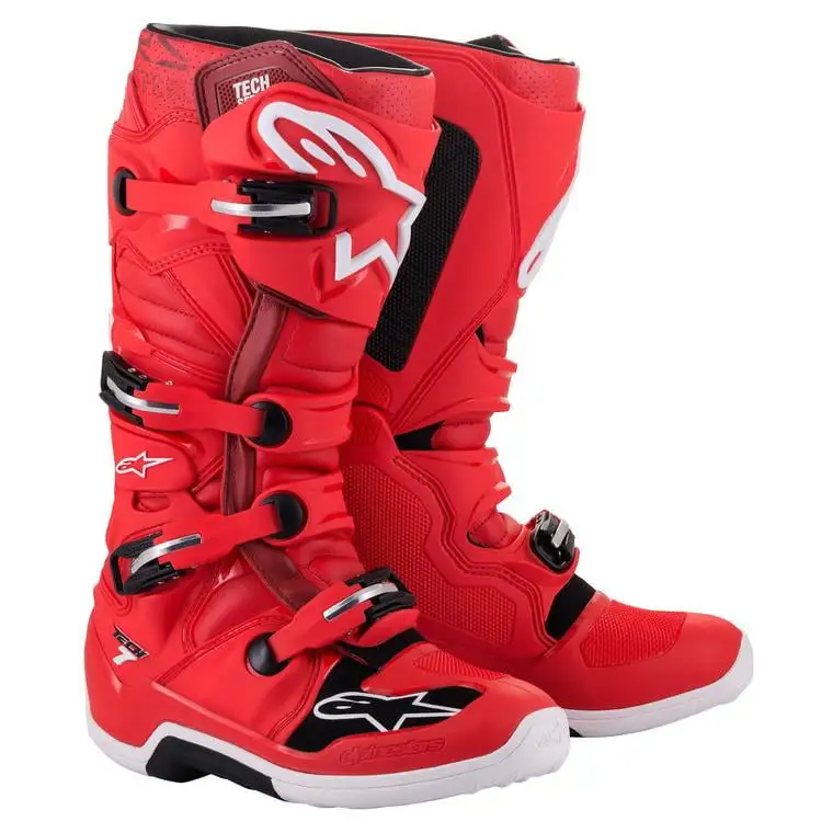 Alpinestars Tech 7 Mens MX Offroad Boots Red 11 USA - MGW-10248 5