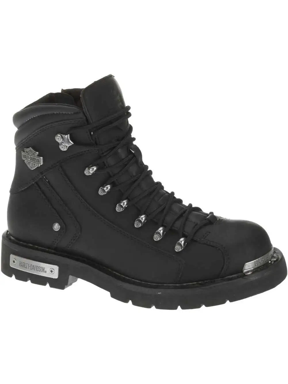 Harley-Davidson Men's Electron Black 6.00-Inch Motorcycle Boots D96017. Harley Davidson