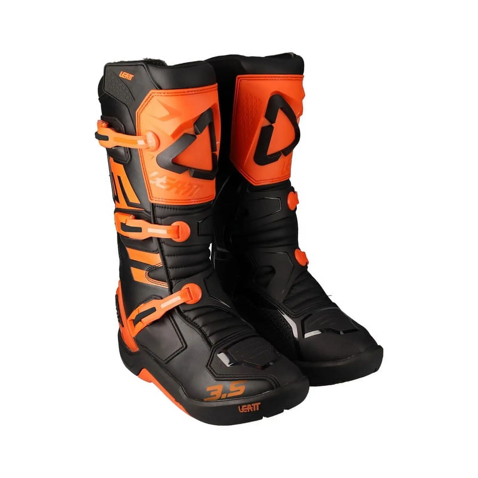 Leatt 3.5 V22 Orange Dirt Bike MX SXS ATV Off-Road Boot - Men's Size 7 7