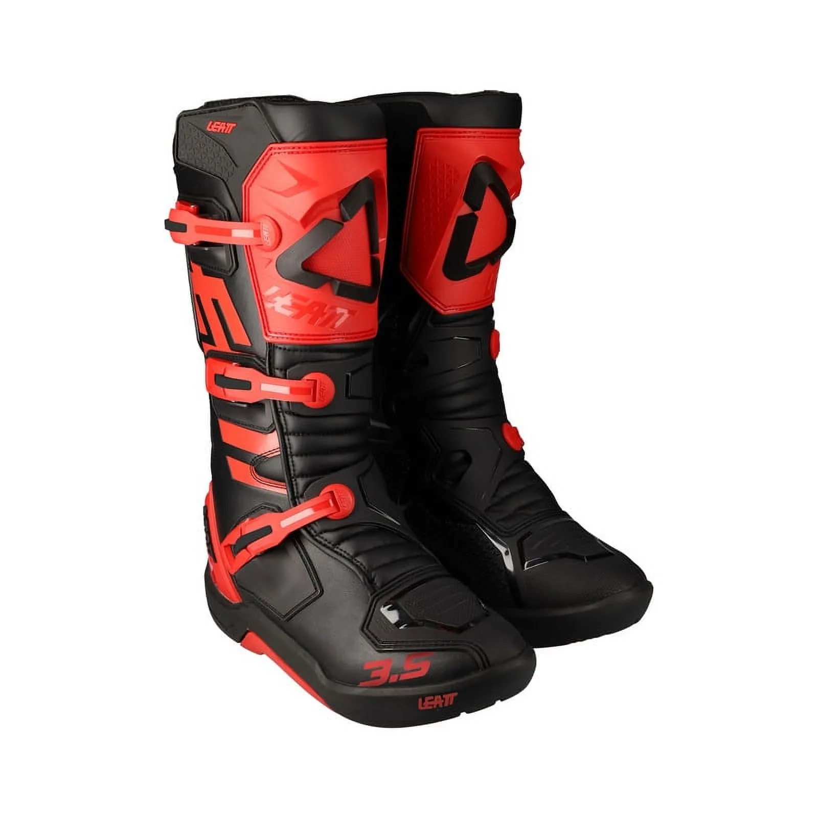 Leatt 3.5 V22 Red Dirt Bike MX SXS ATV Off-Road Boot - Men's Size 8 7