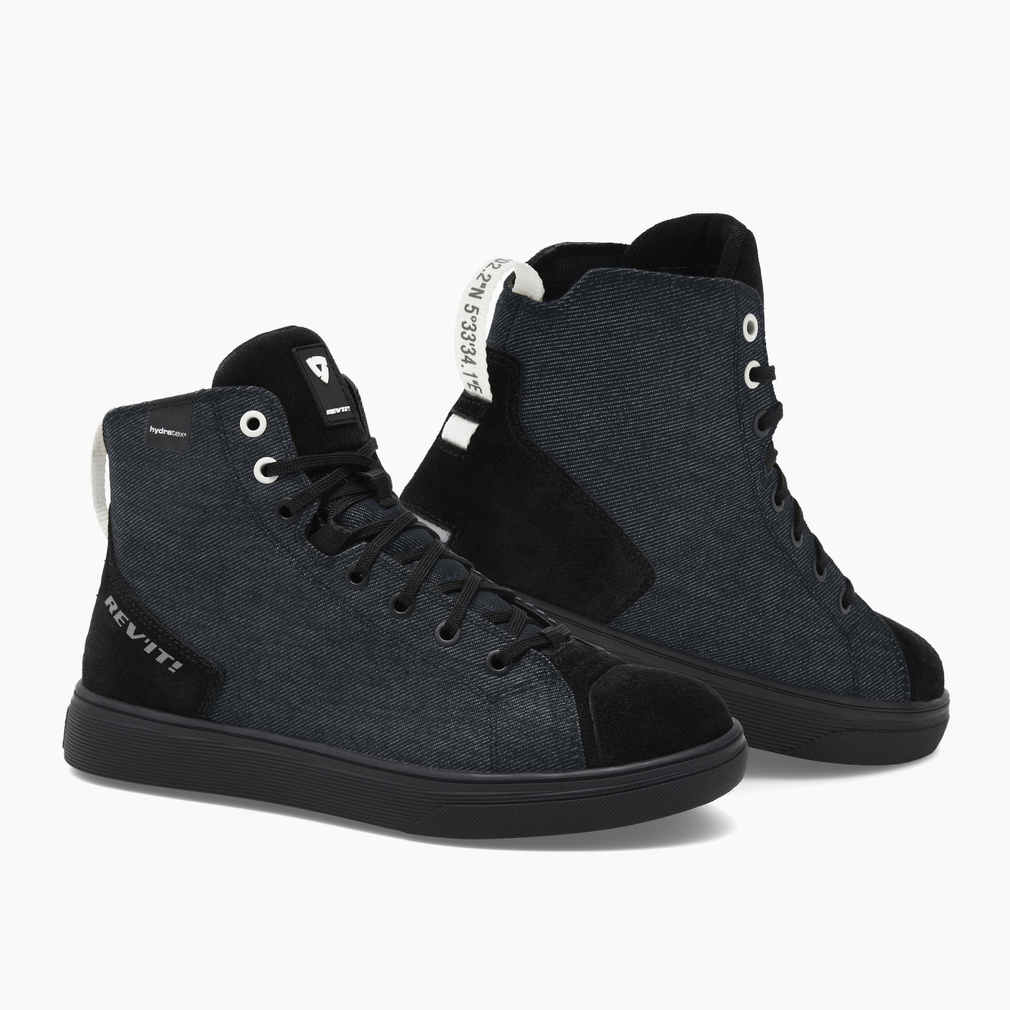 Rev'It Delta H2O Womens Riding Shoes Dark Blue/Black 36 EUR 36