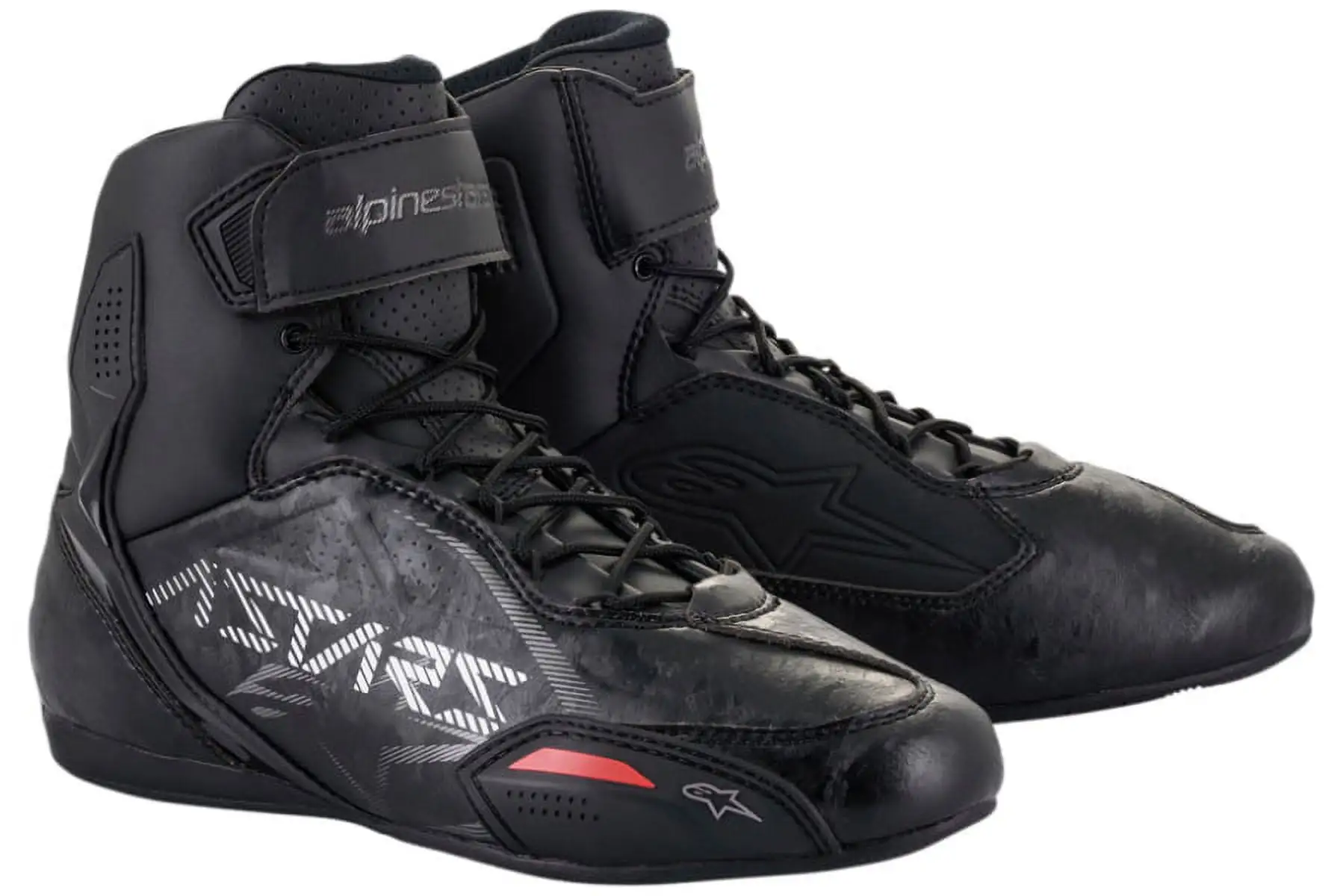Alpinestars Faster-3 Shoes - Black/Gunmetal - 10.5 - MGW-27079 7