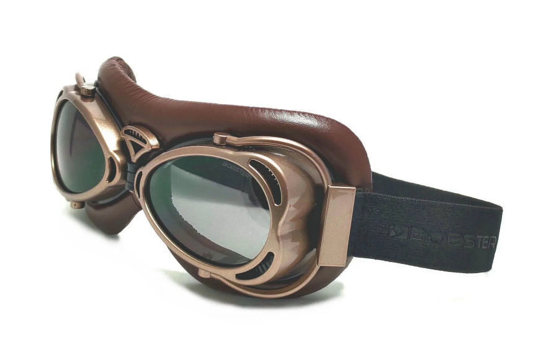 Bobster Eyewear Flight Goggles (OSFA. Brown) - MGW-1266