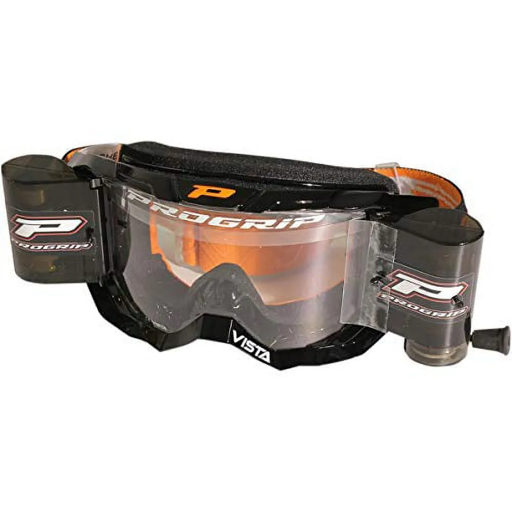 Pro Grip 3303 Vista Goggles Roll-off System (OSFA. Black) Progrip