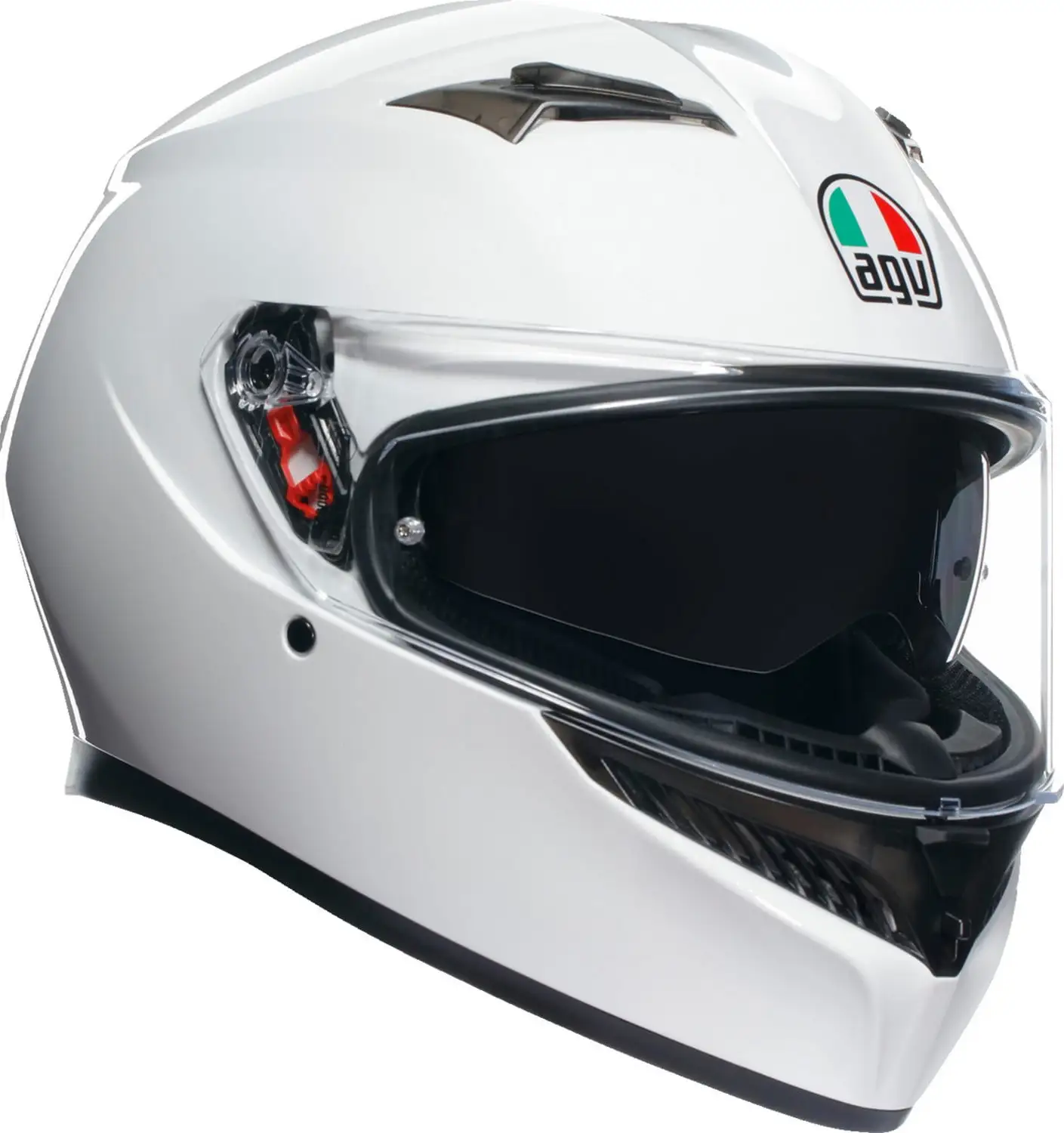 AGV K3 Mono Motorcycle Helmet Seta White SM - MGW-31177 L
