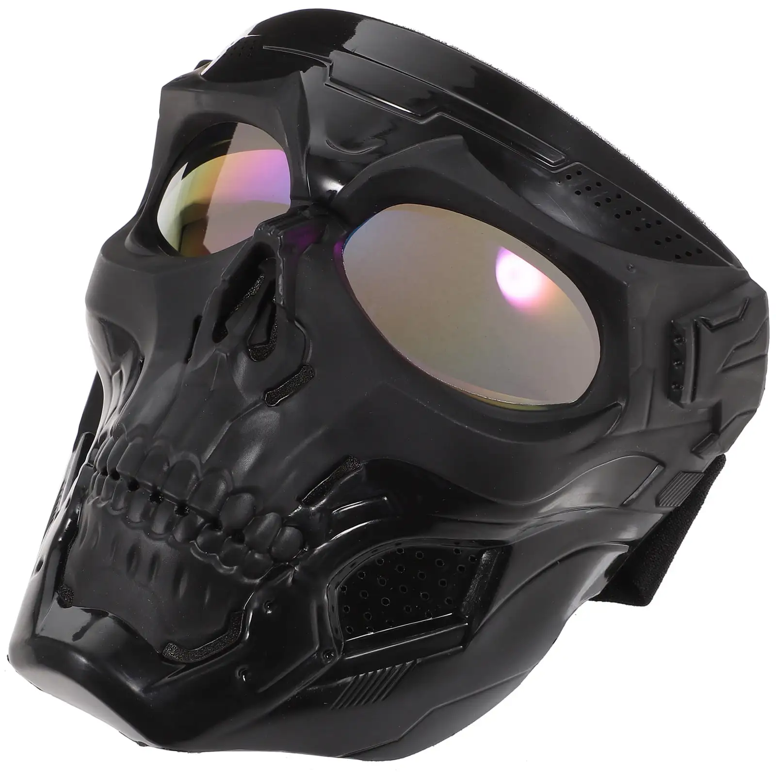 Biker Helmet Men Black Motorcycle Mask De Motos Para Hombres Man NOBRAND
