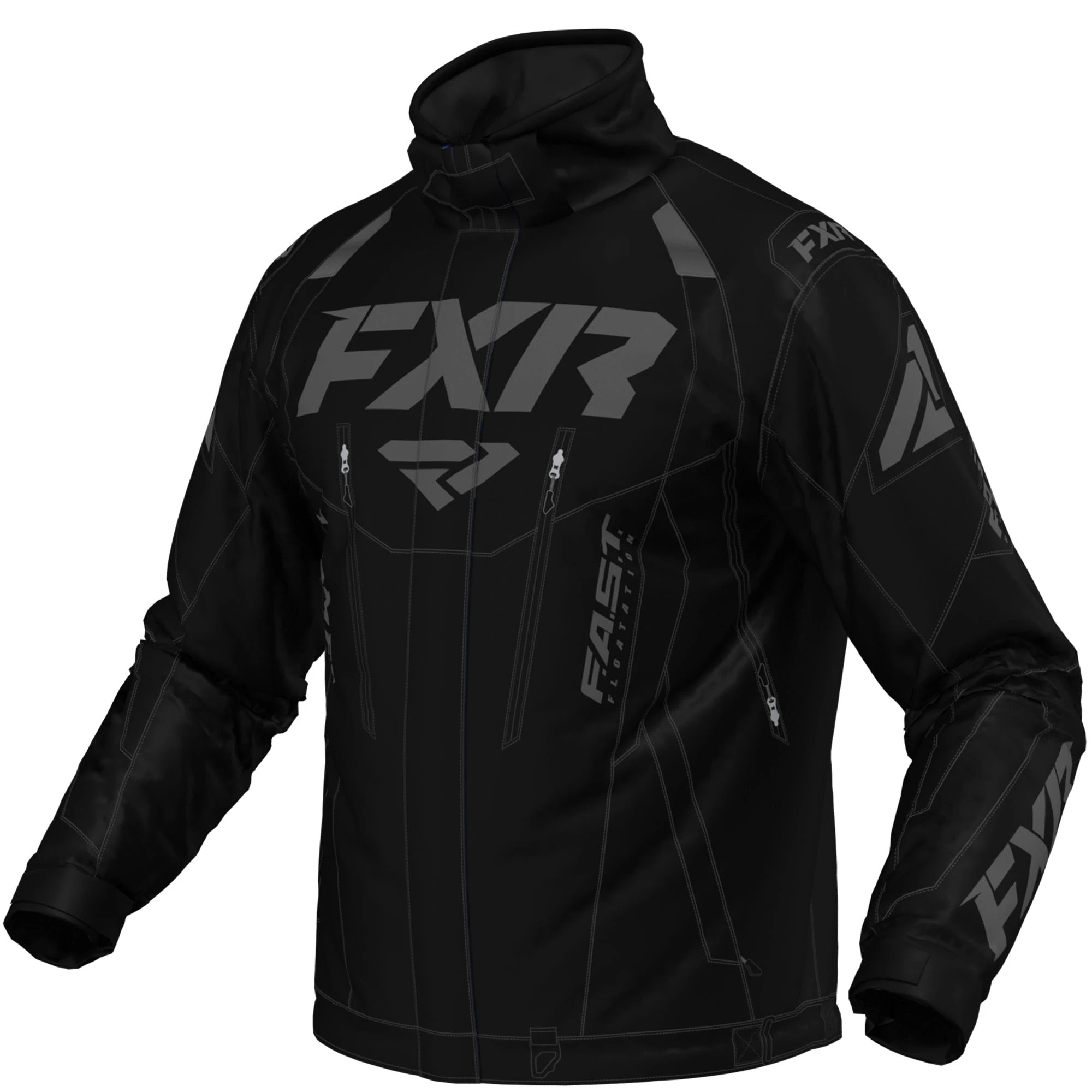 FXR M Team FX Jacket 22-Black Ops-5XL - MGW-13083