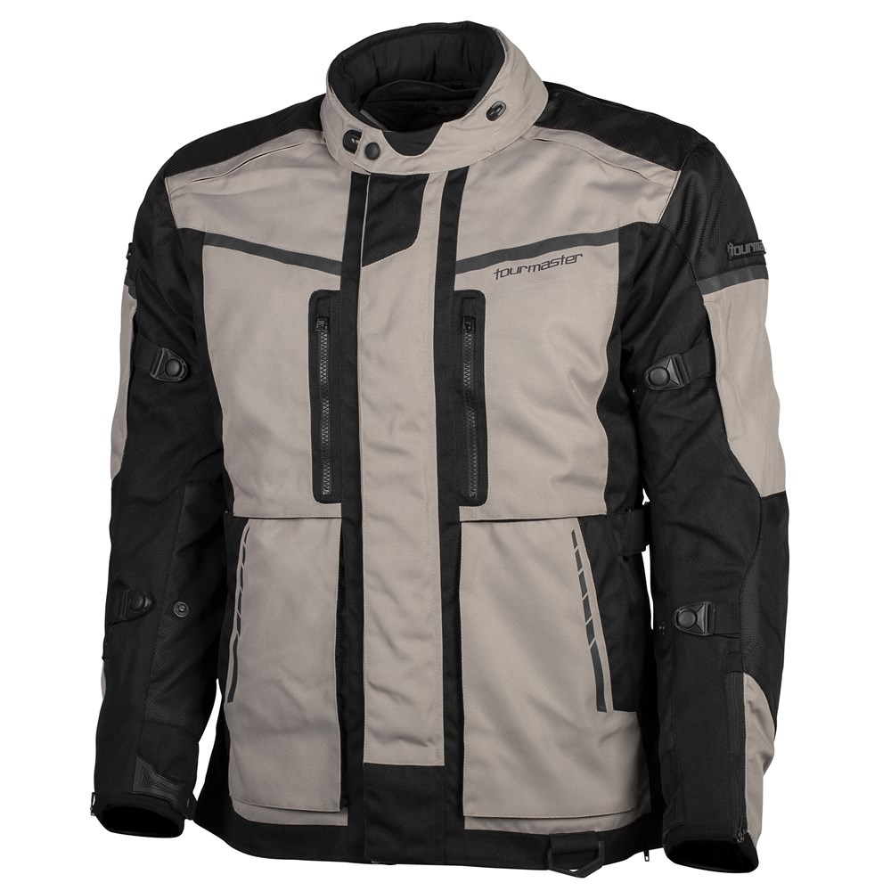 Tourmaster Transition Mens Textile Motorcycle Jacket Sand XXL S