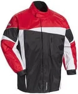 Tourmaster Defender 2.0 Mens Two Piece Rainsuit Black/Red XS Xs
