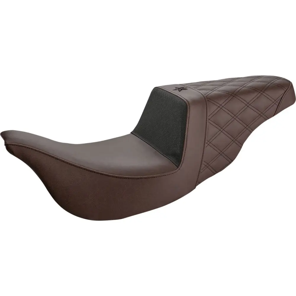 Saddlemen 2008-2021 FLHR FLHT FLHX FLTR Pro Series Performance Gripper Seat Motorcycle Accessories Brown