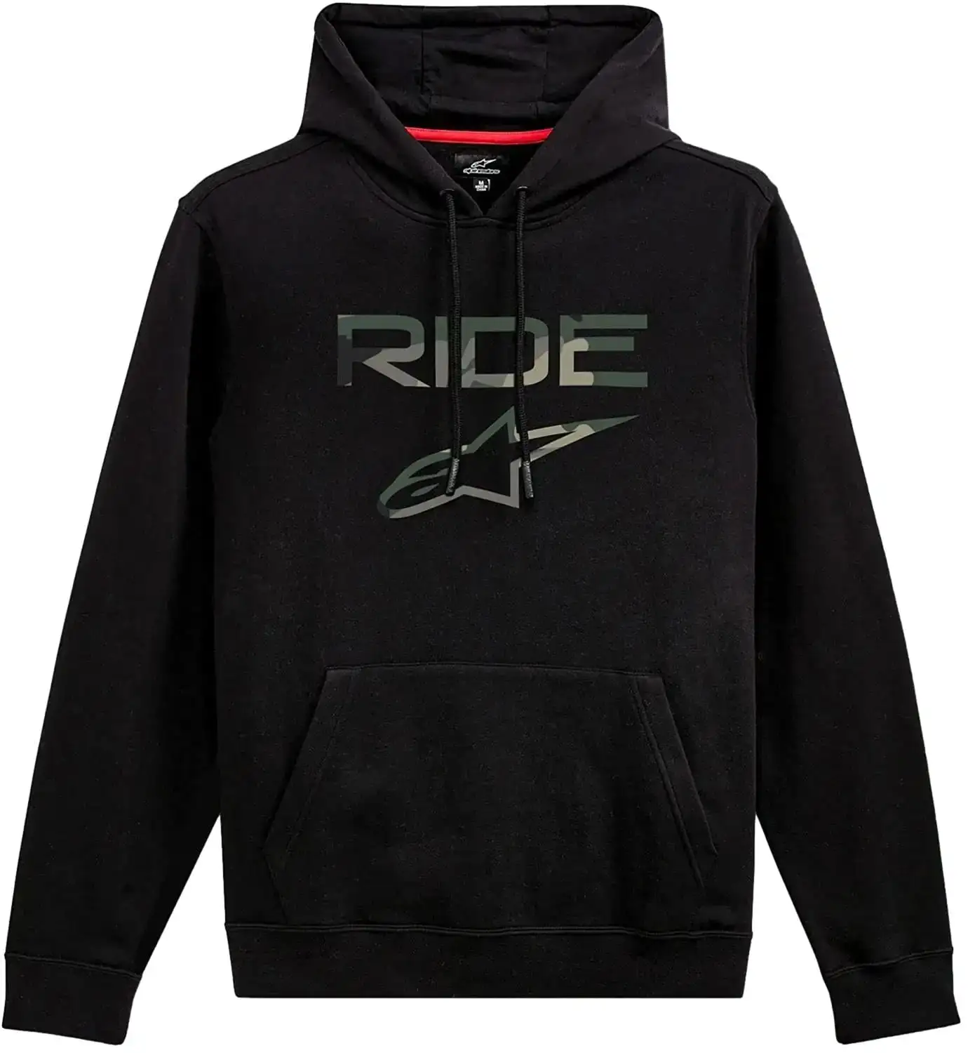 Alpinestars Men's Ride 2.0 Camo Long Sleeve Hoodie Black Small